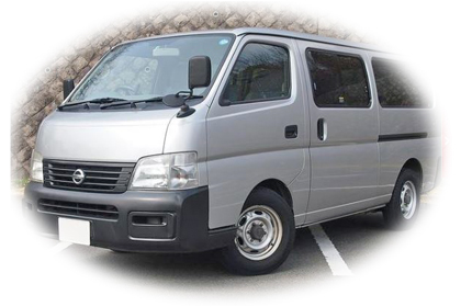 写真：10人乗り　ワゴン